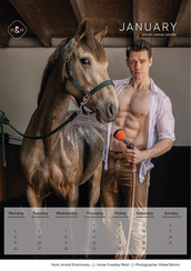 Horse and Hunk kalender 2026 Horse and Hunk kalender 2026