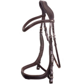 Schockemöhle Hoofdstel Premium sports Equitus Delta Espresso/Zilver Schockemöhle Hoofdstel Premium sports Equitus Delta Espresso/Zilver