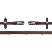 Schockemöhle Teugels Neo Line Clip Bruin/Zilver Schockemöhle Teugels Neo Line Clip Bruin/Zilver