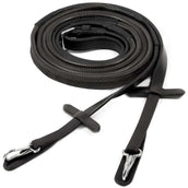 Schockemöhle Teugels Neo Line Rubber Clip Zwart/Zilver Schockemöhle Teugels Neo Line Rubber Clip Zwart/Zilver