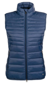 HKM Bodywarmer Lena Gewatteerd Donkerblauw HKM Bodywarmer Lena Gewatteerd Donkerblauw