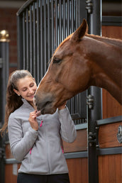 HKM Fleecejack Anna Steengrijs HKM Fleecejack Anna Steengrijs