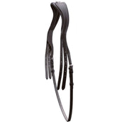 Schockemöhle Kopstuk Select met Keelriem Zwart/Zilver Schockemöhle Kopstuk Select met Keelriem Zwart/Zilver