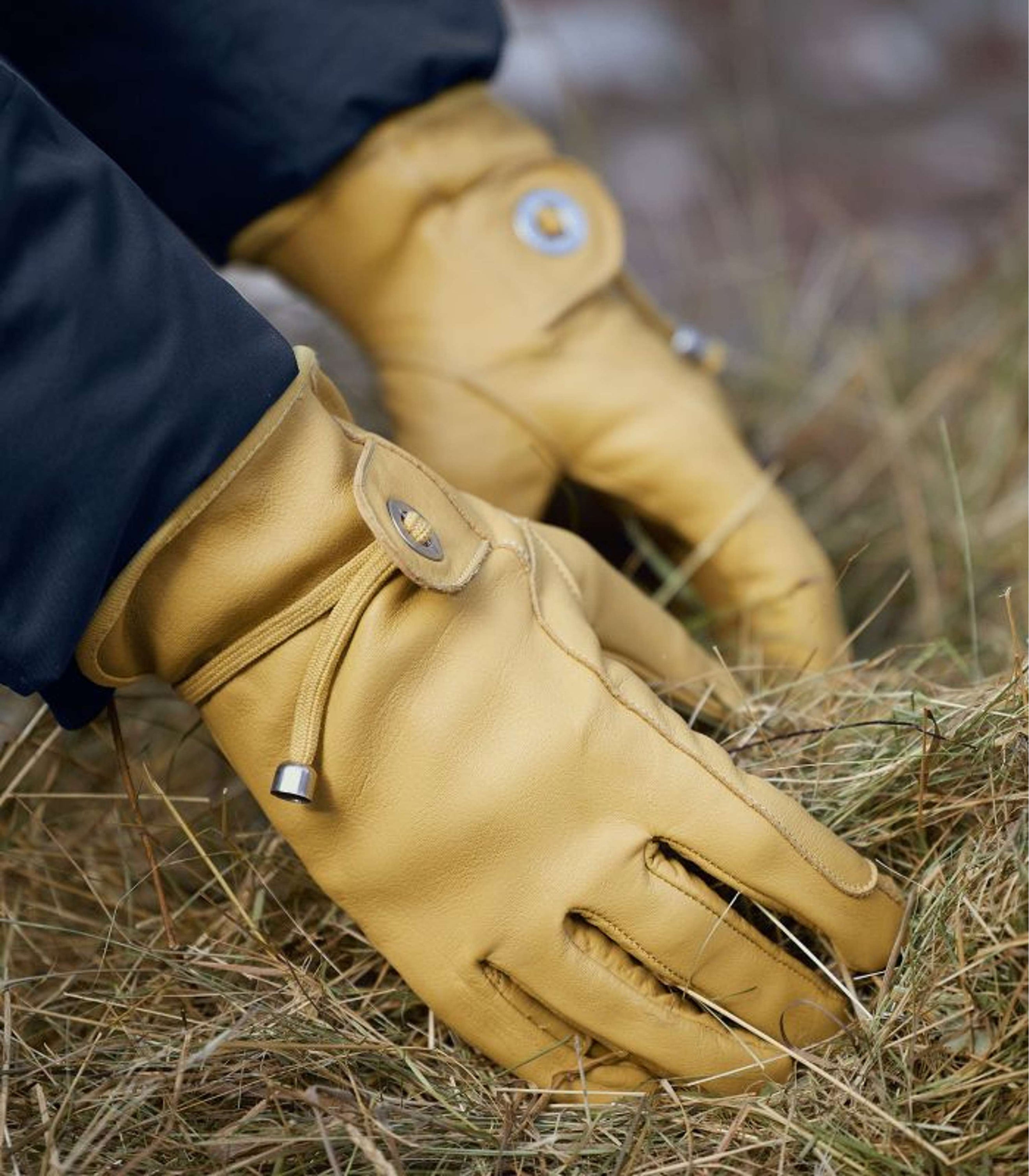 ELT Rijhandschoenen Western Geel ELT Rijhandschoenen Western Geel