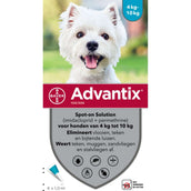Advantix 100/500 Spot-On Hond 4-10kg Advantix 100/500 Spot-On Hond 4-10kg