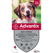 Advantix 250/1250 Spot-On Hond 10-25kg Advantix 250/1250 Spot-On Hond 10-25kg