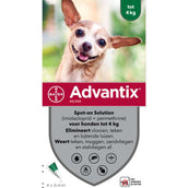 Advantix 40/200 Spot-On Hond <4kg Advantix 40/200 Spot-On Hond <4kg