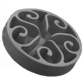 Eat Slow Live Longer Voederbak Grijs Eat Slow Live Longer Voederbak Grijs