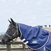 WeatherBeeta Medium Neck Rug ComFiTec Essential 220g Navy/Silver/Red WeatherBeeta Medium Neck Rug ComFiTec Essential 220g Navy/Silver/Red