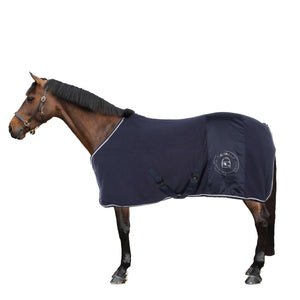 Cavallo Fleecedeken CavalHeida Donkerblauw Cavallo Fleecedeken CavalHeida Donkerblauw