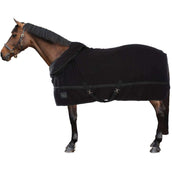 Harry's Horse Fleecedeken met Oprolbare Hals Zwart Harry's Horse Fleecedeken met Oprolbare Hals Zwart