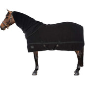 Harry's Horse Fleecedeken met Oprolbare Hals Zwart Harry's Horse Fleecedeken met Oprolbare Hals Zwart