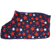 HB Harry & Hector Fleece deken Star Blauw HB Harry & Hector Fleece deken Star Blauw