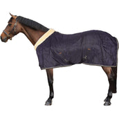 HORKA Staldeken Luxe met Kraag Blauw HORKA Staldeken Luxe met Kraag Blauw
