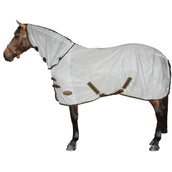 WeatherBeeta Vliegendeken ComFiTec Tyro Mesh Combo Neck White/Green/Burnt Orange WeatherBeeta Vliegendeken ComFiTec Tyro Mesh Combo Neck White/Green/Burnt Orange