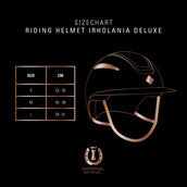 Imperial Riding Cap IRHOlania Deluxe Small Visor Zwart Imperial Riding Cap IRHOlania Deluxe Small Visor Zwart