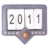 Imperial Riding Wedstrijdnummers IRHShow and Glow Donkergrijs Imperial Riding Wedstrijdnummers IRHShow and Glow Donkergrijs