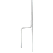 Agradi Power Veerstalenpaal met Krul 10 Stuks 105cm Wit Agradi Power Veerstalenpaal met Krul 10 Stuks 105cm Wit