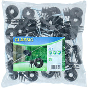 Ako Ringisolator IJzeren Kern Big 25 Stuks Zwart Ako Ringisolator IJzeren Kern Big 25 Stuks Zwart