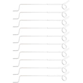 Ako Afstandisolator Wit/Krul 40cm 10 Stuks Wit Ako Afstandisolator Wit/Krul 40cm 10 Stuks Wit