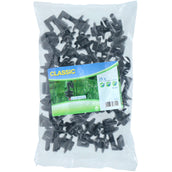 Ako Topisolator Koord/draad Stalen Paal Ovaal 25 Stuks Zwart Ako Topisolator Koord/draad Stalen Paal Ovaal 25 Stuks Zwart