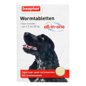 Beaphar Wormtabletten All-in-One Hond 2,5-20kg Beaphar Wormtabletten All-in-One Hond 2,5-20kg