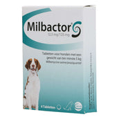 Milbactor Ontwormingstablet Hond >5kg Milbactor Ontwormingstablet Hond >5kg