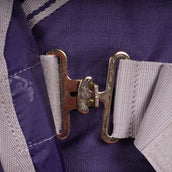 Bucas Freedom Turnout High Neck 150g Navy/Silver Bucas Freedom Turnout High Neck 150g Navy/Silver