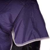 Bucas Freedom Turnout High Neck 150g Navy/Silver Bucas Freedom Turnout High Neck 150g Navy/Silver