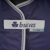 Bucas Freedom Turnout Full Neck 300g Navy/Silver Bucas Freedom Turnout Full Neck 300g Navy/Silver