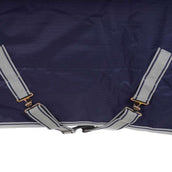 Bucas Freedom Turnout Full Neck 300g Navy/Silver Bucas Freedom Turnout Full Neck 300g Navy/Silver