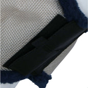 Amigo Fly Mask Silver/Navy Amigo Fly Mask Silver/Navy