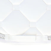 BR Zadeldekje Sublime Airflow Dressuur Wit BR Zadeldekje Sublime Airflow Dressuur Wit