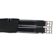 Acavallo Singel Comfort Gel met Buikflap Zwart Acavallo Singel Comfort Gel met Buikflap Zwart