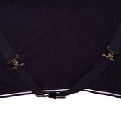 HKM Fleecedeken Met Kraag Donkerblauw HKM Fleecedeken Met Kraag Donkerblauw