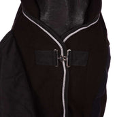 HKM Fleecedeken Met Kraag Zwart HKM Fleecedeken Met Kraag Zwart