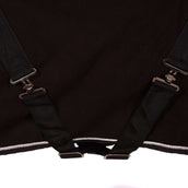 HKM Fleecedeken Met Kraag Zwart HKM Fleecedeken Met Kraag Zwart