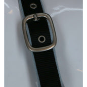 HKM Halster + Touw Crystal Zacht Onderlegd Zwart/Grijs HKM Halster + Touw Crystal Zacht Onderlegd Zwart/Grijs