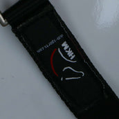 HKM Halster + Touw Crystal Zacht Onderlegd Zwart/Grijs HKM Halster + Touw Crystal Zacht Onderlegd Zwart/Grijs