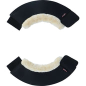 Premiere Springschoen Synth schapenvacht Zwart/Naturel Premiere Springschoen Synth schapenvacht Zwart/Naturel