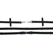 Harry's Horse Teugels webband clipsluiting Zwart Harry's Horse Teugels webband clipsluiting Zwart