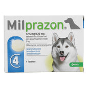 Milprazon Ontwormingsmiddel Hond 12,5mg Milprazon Ontwormingsmiddel Hond 12,5mg