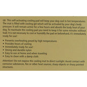 Beeztees Quick Cooler Koelmat Blauw Beeztees Quick Cooler Koelmat Blauw