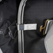 Bucas Anniversary Turnout Light Stay-Dry 0g Black/Silver Bucas Anniversary Turnout Light Stay-Dry 0g Black/Silver