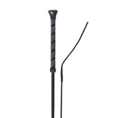 Shires Dressuurzweep Rubber Grip Black Shires Dressuurzweep Rubber Grip Black