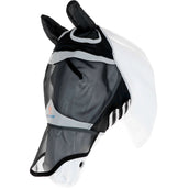 Shires Vliegenmasker met Oren & Neus Fine Mesh Zwart Shires Vliegenmasker met Oren & Neus Fine Mesh Zwart