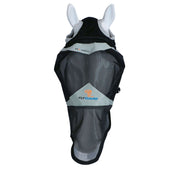 Shires Vliegenmasker met Neusflap en zonder Oren Black Shires Vliegenmasker met Neusflap en zonder Oren Black
