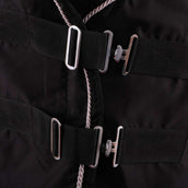 EQUITHÈME Zomerdeken Chic 0g Zwart/Zilver EQUITHÈME Zomerdeken Chic 0g Zwart/Zilver