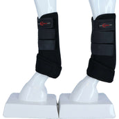 Covalliero Peesbeschermers Synthetisch Set van 4 Zwart Covalliero Peesbeschermers Synthetisch Set van 4 Zwart