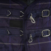 HKM Winterstaldeken 200g Katoen 1200D Donker Blauw HKM Winterstaldeken 200g Katoen 1200D Donker Blauw